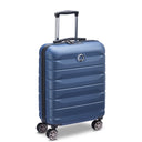 Delsey Paris Air Armour Slimline - 4 - Rollen Kabinentrolley S 55 cm (nachtblau) - Markenkoffer