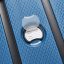 Delsey Paris Belmont Plus Slim Line - 4 - Rollen - Kabinentrolley 55 cm (zink blau) - Markenkoffer