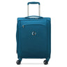 Delsey Paris Montmatre Air 2.0 - 4 - Rollen - Kabinentrolley S 55 cm erw. (blau) - Markenkoffer