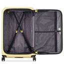 Delsey Paris Securitime - 4 - Rollen - Trolley L 77 cm erw. (blassgelb) - Markenkoffer