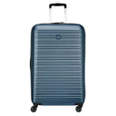 Delsey Paris Segur 2.0 - 4 - Rollen - Trolley L 76 cm (blau) - Markenkoffer