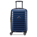 Delsey Paris Shadow 5.0 - 4-Rollen-Kabinentrolley USB 55 cm (marineblau)
