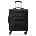 Delsey Paris Sky Max 2.0 Slim Line - 4-Rollen-Kabinentrolley 55 cm (schwarz)