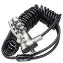 Delsey Paris Travel Computer-Sicherheitskabel Schloss (schwarz)