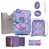 DerDieDas ErgoFlex Easy Exklusiv Superflash - Schulranzen Set 5 tlg. 950g (Magic Unicorn)