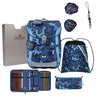 DerDieDas ErgoFlex Easy - Schulranzen Set 5tlg. 950 g (Dark Dragon)