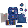 DerDieDas ErgoFlex Light - Schulranzen Set 5tlg. 800g (Deep Ocean)