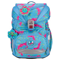 DerDieDas ErgoFlex Superlight - Schulrucksack Set 5tlg. 650g (Happy Pixel) - Ansicht 2
