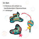 DerDieDas ErgoFlex Tiny Exklusiv LED - Schulranzen Set 5tlg. 900g (Rainbow Star) - Ansicht 8
