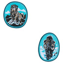 DerDieDas Zubehör - Wechselbuttons 2tlg. (Blue Ice)