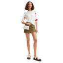 Desigual Half Logo 24 Lisa - Umhängetasche 20 cm (white) - Markenkoffer