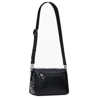 Desigual Metal Dandelion Phuket - Schultertasche Mini (black) - Markenkoffer