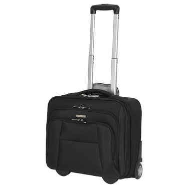 D&N Business - 2 - Rollen Businesstrolley 43 cm Polyester (schwarz) - Markenkoffer