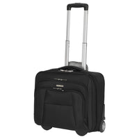 D&N Business - 2 - Rollen Businesstrolley 43 cm Polyester (schwarz) - Markenkoffer