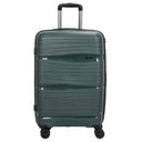D&N Travel Line 4300 - 4-Rollen-Trolley M 66 cm (dunkelgrün)