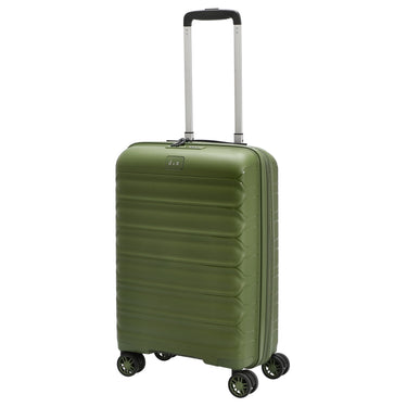 D&N Travel Line 4700+ - 4 - Rollen - Kabinentrolley S 55 cm erw. (olive green) - Markenkoffer