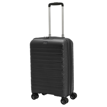 D&N Travel Line 4700+ - 4 - Rollen - Kabinentrolley S 55 cm erw. (schwarz) - Markenkoffer