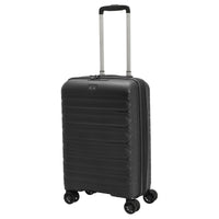 D&N Travel Line 4700+ - 4 - Rollen - Kabinentrolley S 55 cm erw. (schwarz) - Markenkoffer
