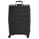 D&N Travel Line 4700+ - 4 - Rollen - Trolley L 78 cm erw. (schwarz) - Markenkoffer