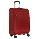 D&N Travel Line 6404 - 4 - Rollen - Trolley M 68 cm (bordeaux) - Markenkoffer