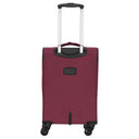 D&N Travel Line 9204 - 4 - Rollen - Kabinentrolley S 55 cm (purple) - Markenkoffer
