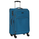D&N Travel Line 9204 - 4-Rollen-Trolley M 66 cm erw. (blau) - Ansicht 5