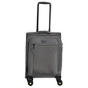 D&N Travel Line 9704 - 4 - Rollen - Kabinentrolley S 55 cm (grey) - Markenkoffer