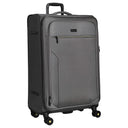 D&N Travel Line 9704 - 4-Rollen-Trolley L 78 cm erw. (grey) - Ansicht 5
