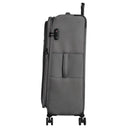 D&N Travel Line 9704 - 4-Rollen-Trolley L 78 cm erw. (grey) - Ansicht 3