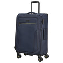 D&N Travel Line 9704 - 4-Rollen-Trolley M 68 cm erw. (dark blue) - Ansicht 2