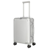 Travelite Next - 4-Rollen-Kabinentrolley S 55 cm (silber)
