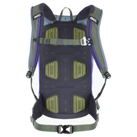 Evoc Stage 6 + Hydrationsblase 2 - Fahrradrucksack 42 cm (steel/violet/dark olive)
