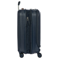 Brics Taormina - 4-Rollen-Kabinentrolley mit Vortasche 55 cm erw. USB (blau) - Ansicht 3