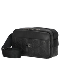Lacoste Monogramm - Umhängetasche 24 cm (black)
