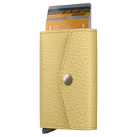 Secrid Envelope Pebble - Geldbörse 8cc 10.2 cm (butter yellow)