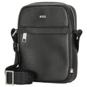 BOSS Zair Ns Zip - Umhängetasche Leder 21 cm (schwarz) - Markenkoffer