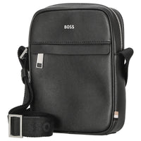 BOSS Zair Ns Zip - Umhängetasche Leder 21 cm (schwarz) - Markenkoffer