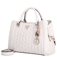 Guess Stacey Satchel - Henkeltasche 26 cm (off white)