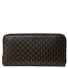 Calvin Klein Emblem AOP Long Zip - Geldbörse 4cc 19 cm (black aop)
