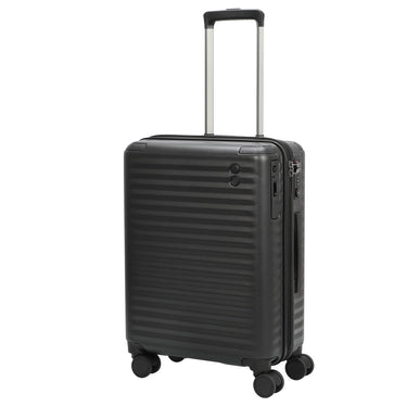 Echolac Celestra BLX - 4 Rollen - Kabinentrolley S 55 cm (schwarz) - Markenkoffer