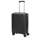 Echolac Celestra BLX - 4 Rollen - Kabinentrolley S 55 cm (schwarz) - Markenkoffer