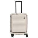 Echolac Celestra FA - 4 - Rollen - Kabinentrolley 14" S 55 cm erw. USB (white sand) - Markenkoffer