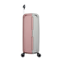 Eminent VERTICA - 4 - Rollen - Trolley 68 cm (grau/rosa) - Markenkoffer