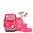 Ergobag Cubo "Neo" - Schulranzen Set 5tlg. Modell 2024 (KuntBärbuntes Einhorn) - Markenkoffer