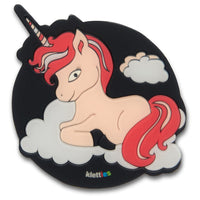 Ergobag Zubehör Klettie - 3D Silikon (Einhorn)