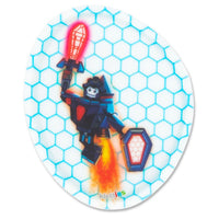 Ergobag Zubehör Klettie - Funkel (Roboter)