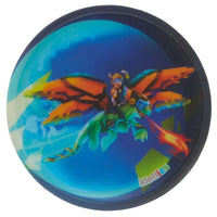 Ergobag Zubehör Klettie - Set 5 tlg. matt (Flugdrache) - Ansicht 2