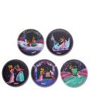 Ergobag Zubehör Klettie - Set 5 tlg. matt (Prinzessin auf dem Eis)