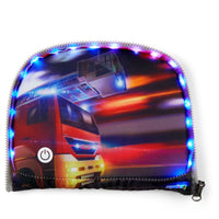 Ergobag Accessories Pack / Cubo / Cubo light Zippies "LED" - Zip Front Pocket (Fire Department)
