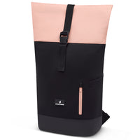 Johnny Urban Luca Medium - Rolltop-Rucksack 42 cm (black-rose) - Ansicht 3